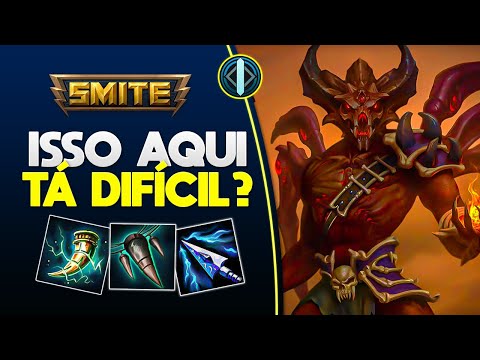 Isso aqui tá difícil time? ANUBIS MID - ⚡ Smite BR Ranked Conquista