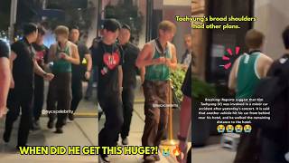 Download lagu Taehyung spotted walking back to his hotel after a minor car accident🥲 He looks so HUGE again mp3 Download lagu Taehyung spotted walking back to his hotel after a minor car accident🥲 He looks so HUGE again mp3