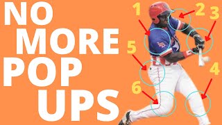 How To Stop Hitting Pop Ups In Baseball