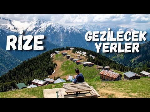 Rize Gezi Rehberi - Yaylalar, Şelaleler, Köprüler, Dereler - Rize Gezilecek Yerler - Karadeniz Turu