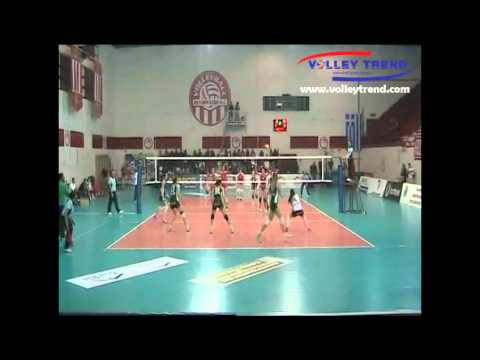 Emilija Milovanovic, Green T-shirt #14, Panathinaikos - Olympiakos