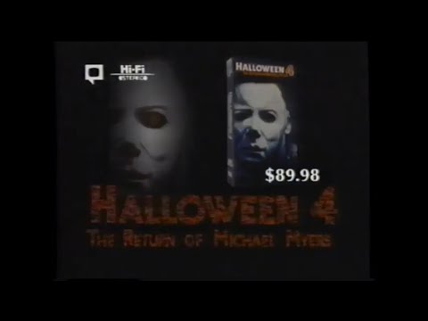 HALLOWEEN IV (1988) VHS Screener Trailer [#halloween4 #halloween4trailer]