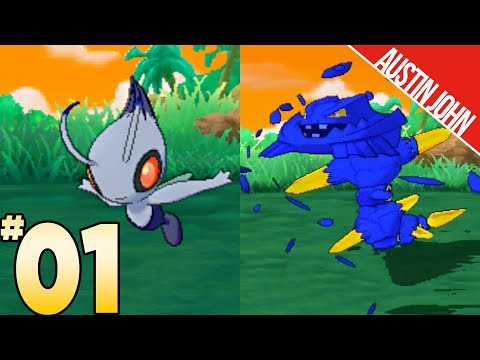 Shadow Celebi, Crystal Onix, Totoro & More! Pokemon ultraLOCKE EP1 | Austin John Plays