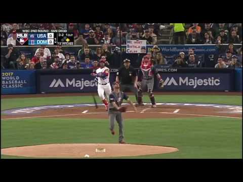 World Baseball Classic USA 🇺🇸 VS Dominican Republic 🇩🇴 elimination game Highlights