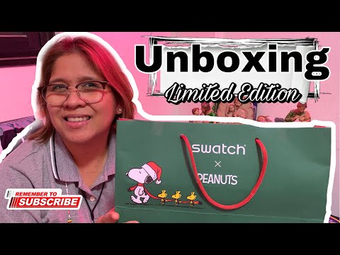 Unboxing Swatch X Peanuts Edition