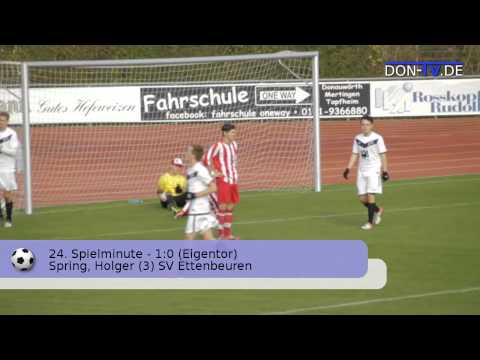 03.11.2013 - FC Donauwörth 08 vs. SV Ettenbeuren - Spieltag 18