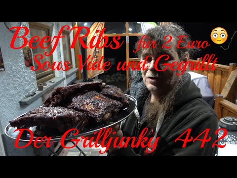 Beef Ribs für 2 Euro, Sous Vide und Gegrillt - Der Grilljunky  442