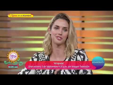 ¡Pamela Almanza y Giuseppe Gamba nos cuentan todo de 'Atrapada'! | Sale el Sol