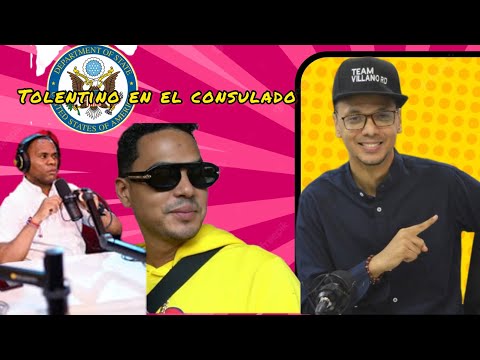 SANTIAGO MATIAS Y PIORD cuentan historia de tolentino en el consulado 🤣🤣