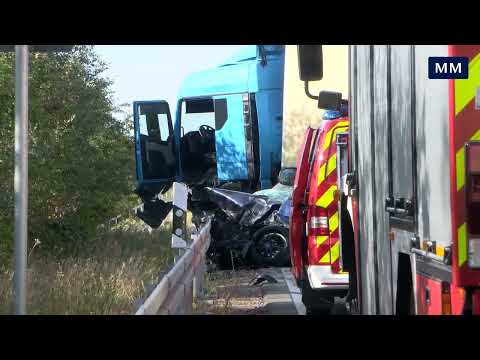 Driver dies in serious accident on the B39 near Hockenheim