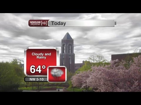 NewsLink Indiana Mid Day Weather March 14 2016   Caleb Saylor