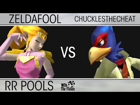 With The Fishes - RR Pools - ZeldaFool (Zelda) VS KB | ChucklesTheCheat (Falco) - SSBM Melee