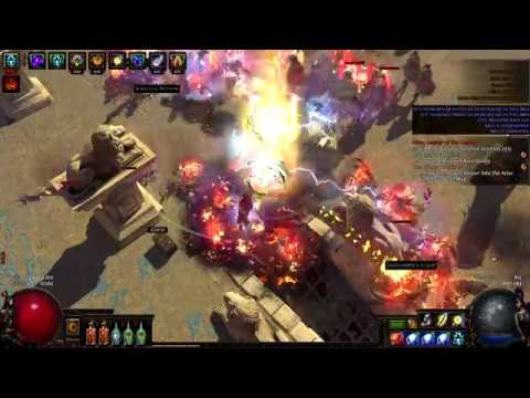 [PoE 3.6] Storm Burst Elementalist T11 gameplay