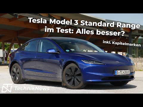Tesla Model 3 Standard Range (2024) im Test: Wirklich alles BESSER? | TechnikNews Review
