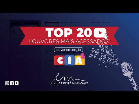 TOP 20 - Louvores mais acessado das Crianças, Intermediários e Adolescentes - Igreja Cristã Maranata