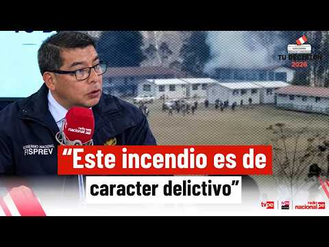 Incendio en local de votación de Celendín habría sido provocado