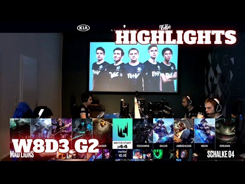 Mad Lions vs Schalke 04 (Extended Highlights) | Week 8 Day 3 S10 LEC Summer 2020 | MAD vs S04 W8D3