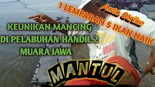 preview picture of video 'Cara unik mancing di Pelabuhan Handil ll kec. Muara Jawa'