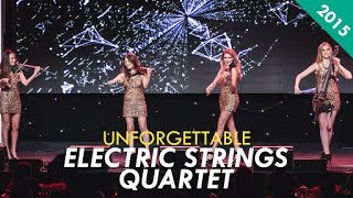 Electric Strings Quartet performs at 2015 Unforgettable Gala