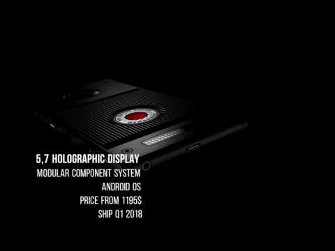 RED Hydrogen One Holographic smartphone (first in history HOLOPHONE amazing)