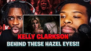 FIRST TIME reacting to Kelly Clarkson - Behind These Hazel Eyes! | BabantheKidd (Official Video)