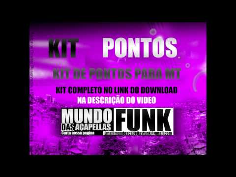 KIT DE PONTOS PARA MONTAGEM   MUNDO DAS ACAPELLAS FUNK