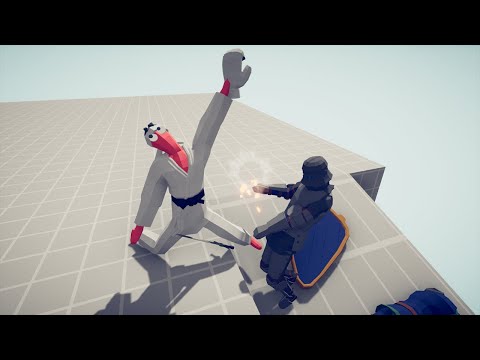 KICKBOXER vs UNITS - TABS - Totally Accurate Battle Simulator