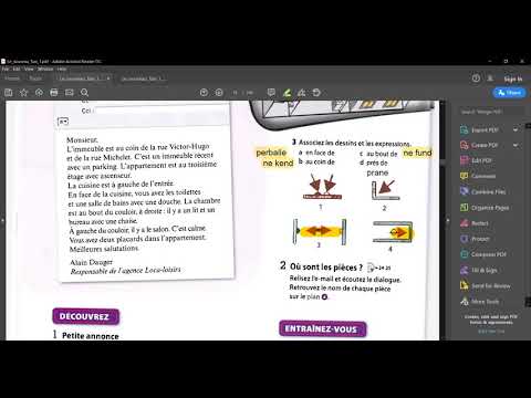 TAXI 1 -  Pjese nga Mesimi 9  Frengjisht - Shqip