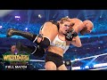 FULL MATCH - Ronda Rousey & Kurt Angle vs. Triple H & Stephanie: WrestleMania 34