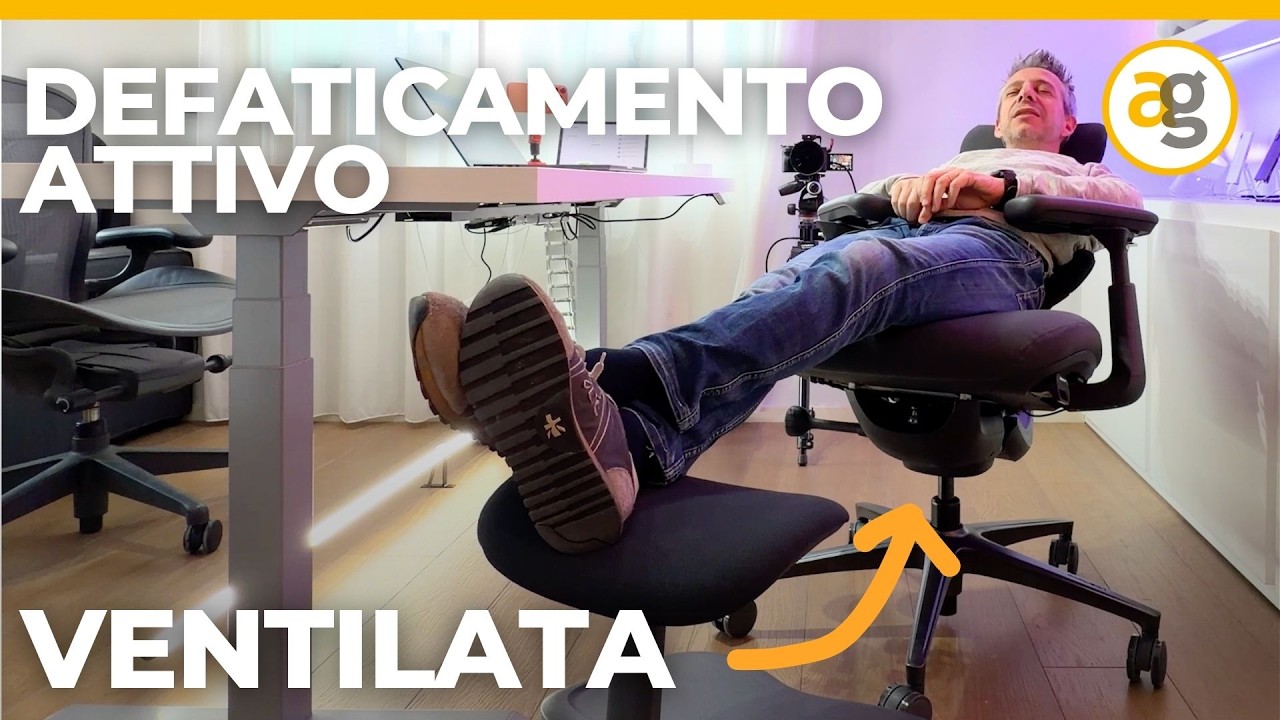 RECENSIONE SEDIA SMART ERGONOMICA da UFFICIO e GAMING. NUOVA LiberNovo OmniPro