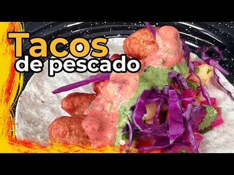Tacos de camarón y de pescado + complementos