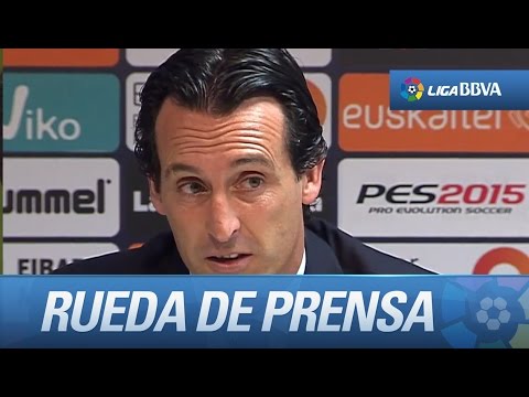Emery: "Este grupo quiere trabajar por escribir su historia en el Sevilla"