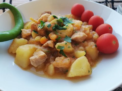 Tefal One Pot - Tocanita de cartofi cu carne de porc #Tocanitacartofi, #TefalOnePot