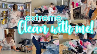 Extreme CLEAN WITH ME | Cleaning Motivation | ULTIMATE CLEAN WITH ME