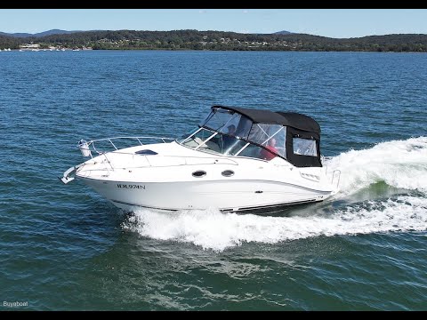Sea Ray 260 Sundancer Sports Cruiser - Walkthrough