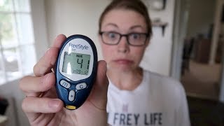 SHE ALMOST PASSED OUT | LOW BLOOD SUGAR SCARE! 😱 (9.8.17)