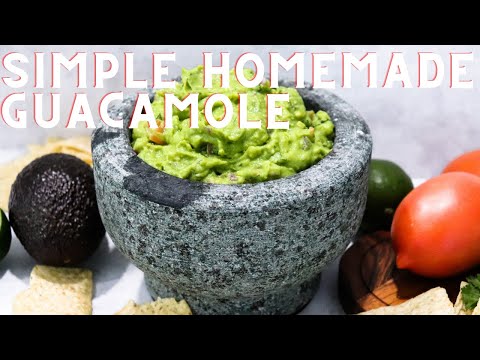 Easy Homemade GUACAMOLE Recipe | Anitas Delights