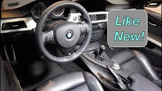 Erasing 300,000KM of M3 interior wear & tear