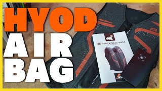 【HYOD】ついに発売になったエアバッグをレビュー！【ヒョウドウ・AIRBAG・バイク・レース】
