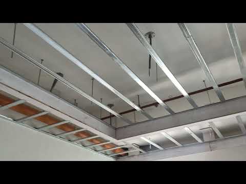 How to Install Metal Furring at Ceiling? #Architectural Works#Engineering#Fit Out Works#Construction