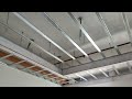 How To Install Metal Furring At Ceiling Architectural Works Engineering Fit Out Works Construction