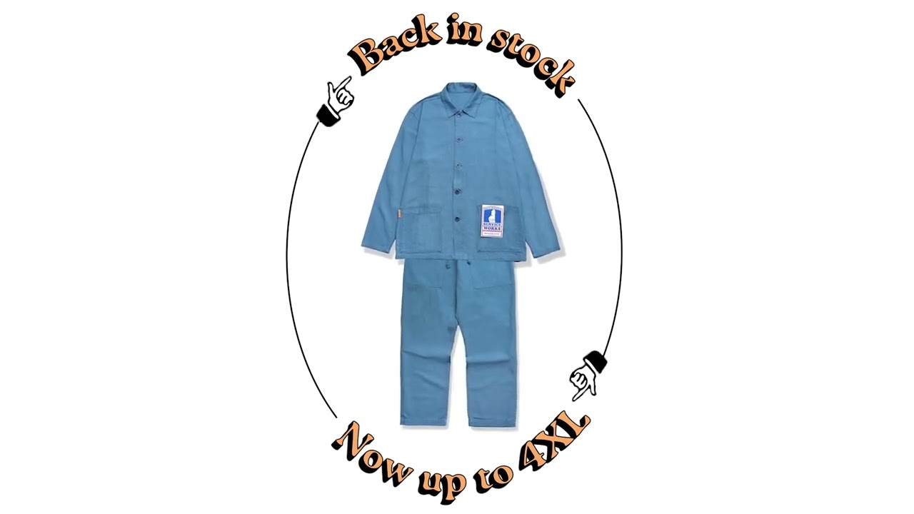 Trade jacket and pants, Now up to 4XL.