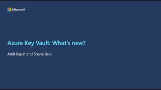 Azure Key Vault YouTube Video