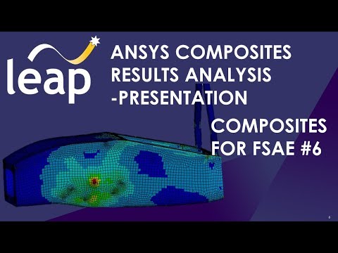 ANSYS Composites Analysis - Presentation -  Composites for FSAE #6