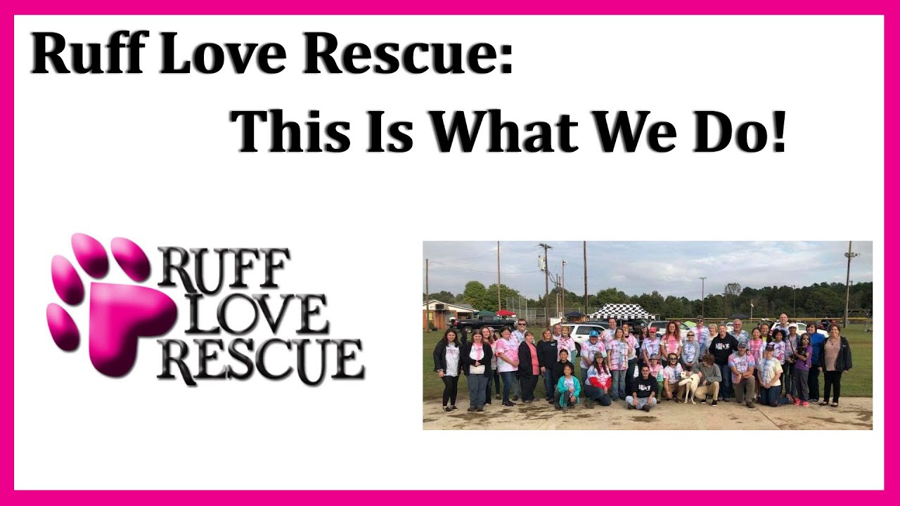 Ruff Love Rescue: This Is What We Do!