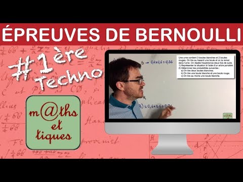 Calculer une probabilité associée à une épreuve de Bernoulli - Première Techno