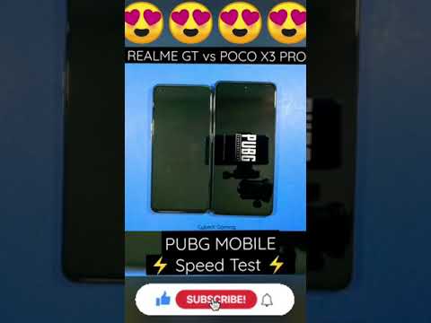Realme GT vs Poco X3 Pro PUBG TEST 🔥