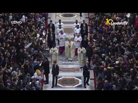[UŽIVO] Sveta Misa, Vatikan