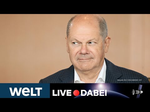 ENDLICH SOMMERFERIEN? Kanzler Olaf Scholz stellt sich den bohrenden Fragen der Presse | Livestream
