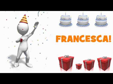HAPPY BIRTHDAY FRANCESCA!